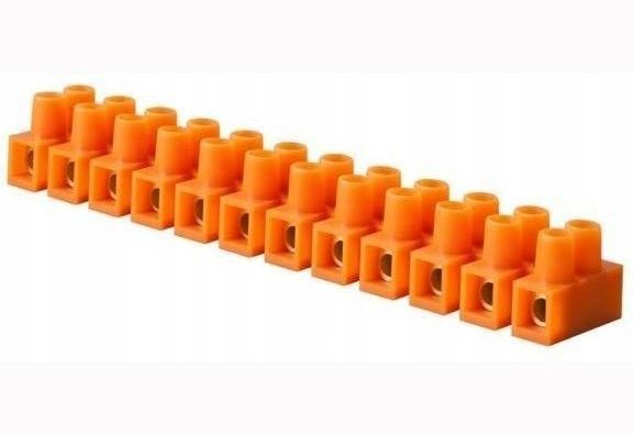 Клемна колодка  PAWBOL (Польща) 12*16 мм (помаранчева)(Е 4035Р)