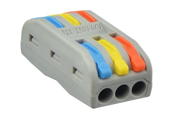 Клема з'єднувальна РСТ-2-3-С кольорова АСКО(A0130010112)