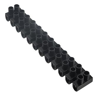 Клемна колодка 6 мм2 / 6А чорна тип W (U) АсКо(A0130040022)