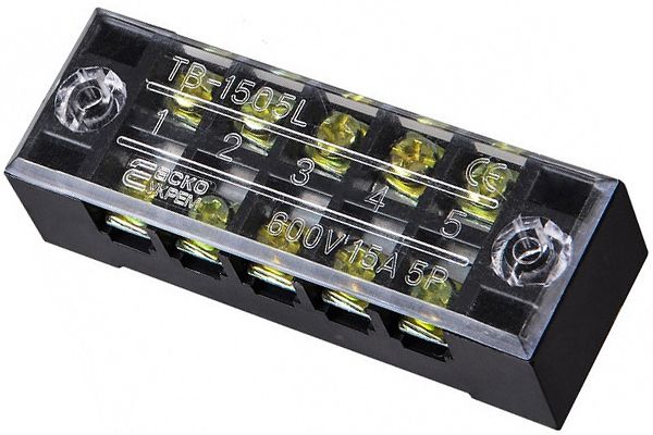 Клемна колодка ТВ 1505 (5п х 15А) АсКо(A0130050003)