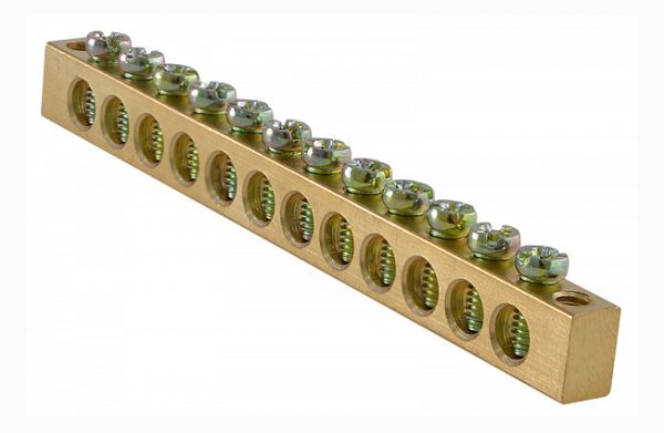 Нульова шина  6х9 (12 отворів) АсКо(A0150120067)