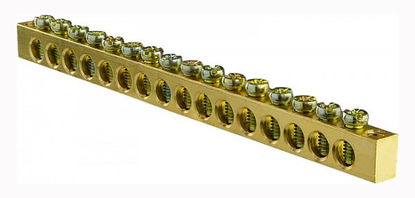 Нульова шина  6х9 (16 отворів) АсКо(A0150120069)