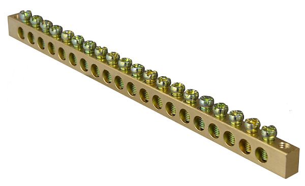 Нульова шина  6х9 (20 отворів) АсКо(A0150120071)