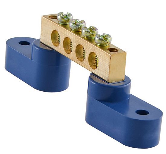 Нульова шина бруском з ізоляторами ВС - 1А 04 АсКо(A0150120076)