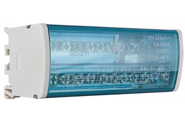 Нульова шина в корпусі 2х11 АсКо(A0150120023)