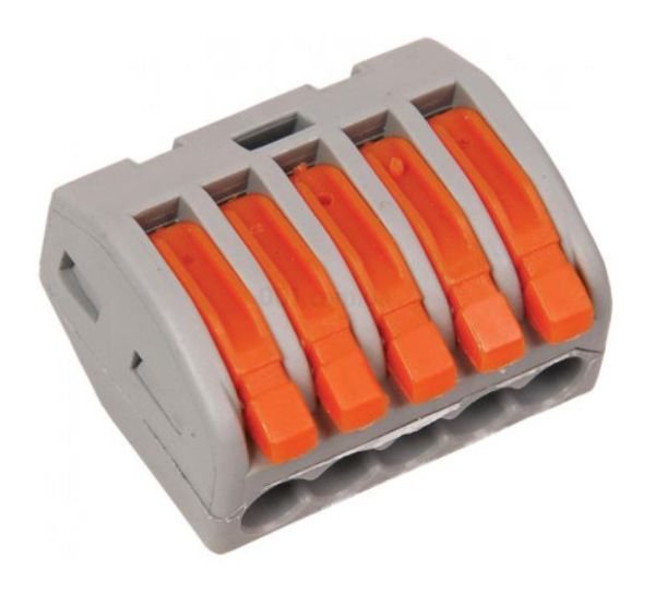 Клема будівельно-монтажна СМК 222-415 (аналог WAGO) ІЕК(UKZ-001-415)