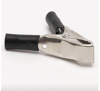 Затискач акумуляторний (крокодил) 10 А, чорний ЗКС-50 (50мм) TAKEL(505610)