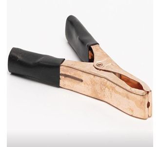 Затискач акумуляторний (крокодил) 100 А, червоний ЗКС-6 (100мм) TAKEL(505624)