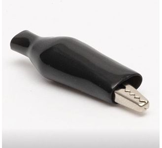 Затискач акумуляторний (крокодил) 3 А, чорний ЗКС-27 (35мм) TAKEL(505602)