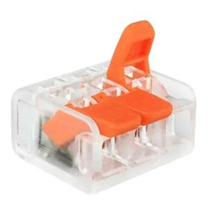 Клема Biom швидкого монтажу WT-463 3 входа 32А 400В 0,14-4мм2(WT-463)