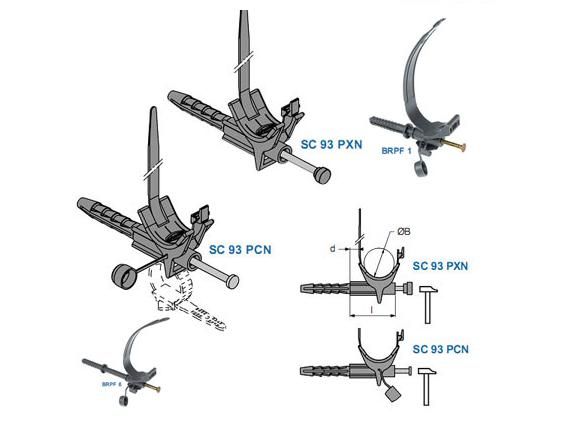 Кронштейн фасадний SC 93-6 PCN(SC 93-6 PCN)