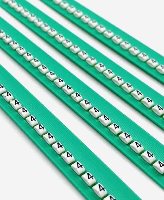 Планка з цифрами (4) планка Grafoplast(GFBL117M04BW)