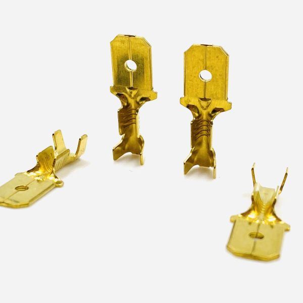 Конектор BMC 0,75-2,5/6,3 0,37мм плоский без ізоляції "папа" луджений (10шт/уп) RE11626 TAKEL(RE11626)