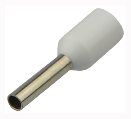 Наконечник трубчастий НТ(Е) 0,75-08 АсКо (100шт./уп) білий(A0060010062)