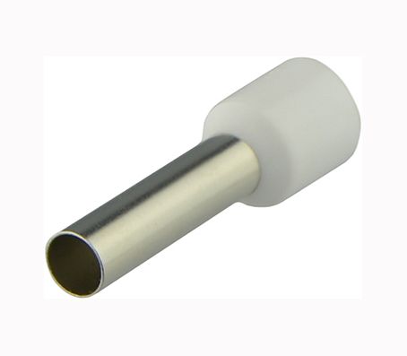 Наконечник трубчастий НТ(Е) 10-12 АсКо (100шт./уп) білий(A0060010009)