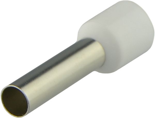 Наконечник трубчастий НТ 16,0-12 АсКо (100шт./уп) білий(A0060010010)