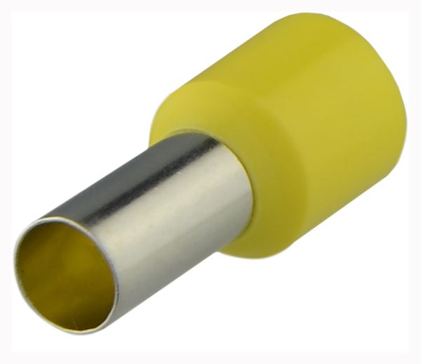Наконечник трубчастий НТ 16,0-12 АсКо (100шт./уп) жовтий(A0060010146)