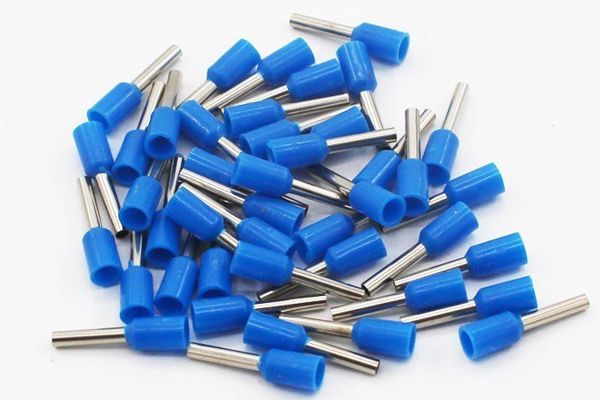 Наконечник трубчастий НТ(Е) 2,5-12 (кв.mm - мм) АсКо (100шт./уп) синій(A0060010026)