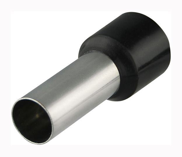 Наконечник трубчастий НТ 25,0-18 АсКо (100шт./уп) чорний(A0060010132)