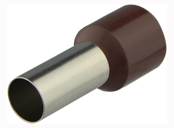 Наконечник трубчастий НТ 35,0-18 АсКо (100шт./уп) коричневий(A0060010037)