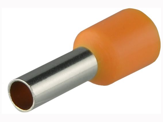 Наконечник трубчастий НТ 4,0-09 АсКо (100шт./уп) помаранчевий(A0060010006)