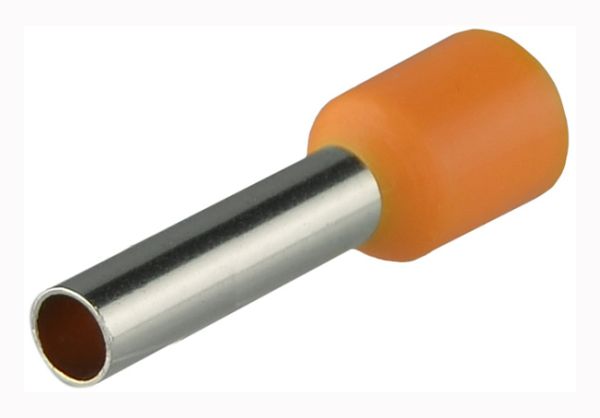 Наконечник трубчастий НТ 4,0-12 АсКо (100шт./уп) помаранчевий(A0060010029)