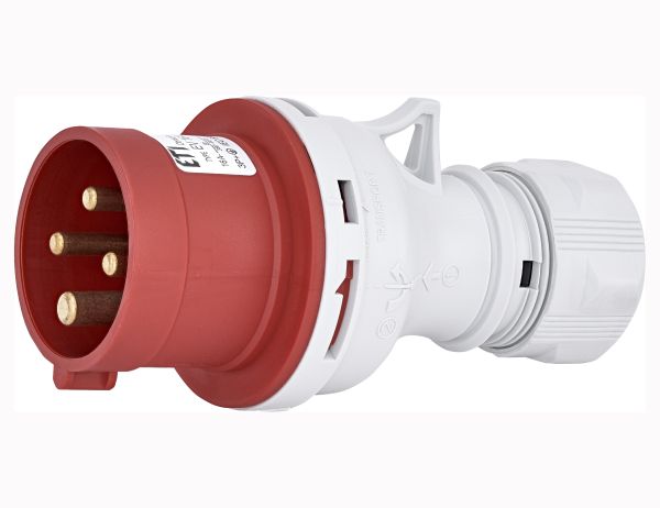 Вилка кабельна EV-1643 16 А 3Р+РЕ 400V ІР44 ETI(4482017)