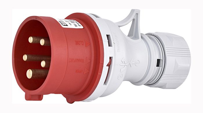 Вилка кабельная EV-1653 16 А 3Р+N+РЕ 400V ІР44 ETI(4482018)