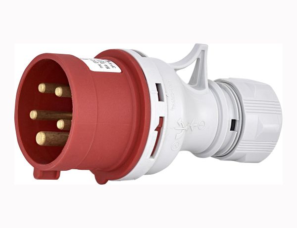 Вилка кабельна EV-3253 32 А 3Р+N+РЕ 400V ІР44 ETI(4482021)