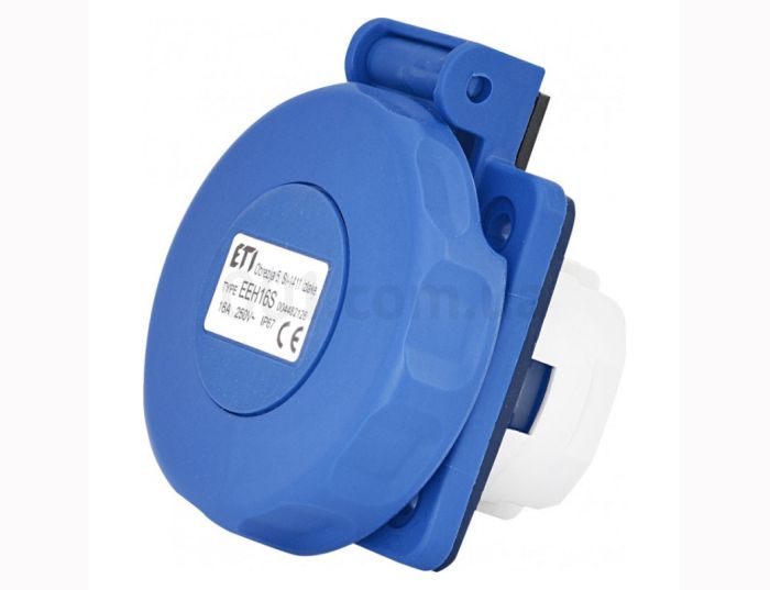 Розетка встраиваемая EEH-16S 16А 250V ІР67 ETI(4482126)
