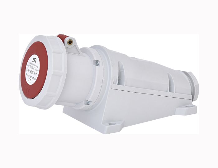 Розетка настенная EZH-6353 63А 5P 3P+N+PE 400V ІР67 ETI(4482047)