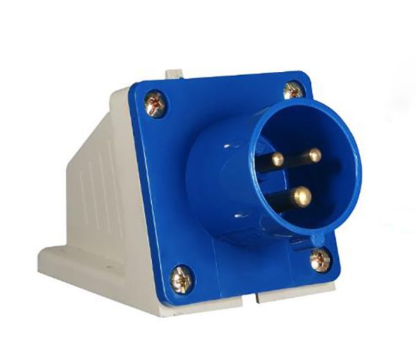 Вилка стаціонарна ВС 16А/3 2Р+PЕ (513) АсКо(A0080060001)