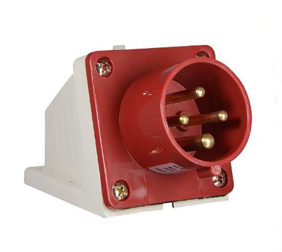 Вилка стаціонарна ВС 16А/4 3Р+PЕ (514) АсКо(A0080060002)