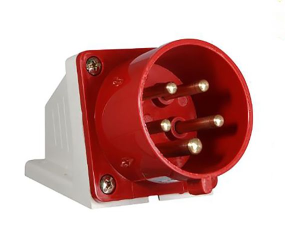 Вилка стаціонарна ВС 32А/5 3Р+N+PЕ (525) АсКо(A0080060006)