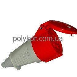 Розетка переносная РП 63А/5П 3Р+PЕ+N 63А 380В(235) IP54 ИЭК(PSR22-063-5)