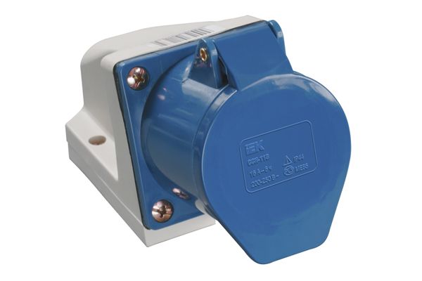 Розетка стационарная РС 16А/3П 2Р+PЕ 220В (113) IP44(PSR11-016-3)