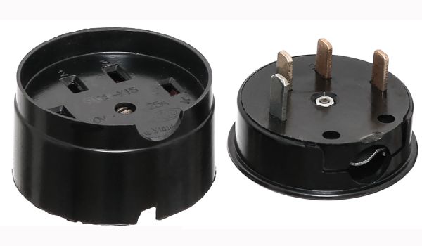 Разьем РШ-ВШ 30, 25 А/380 В, круглая (РА 25-У15,В25-УО4)