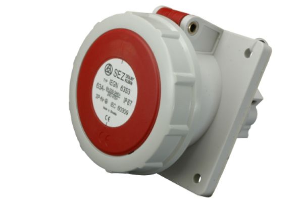 Розетка вбуд. IEGN 6353 5р/63А, SEZ(IEGN 6353)