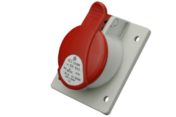 Розетка встр. IEN 1653 5р/16А, SEZ IP44(IEN 1653)