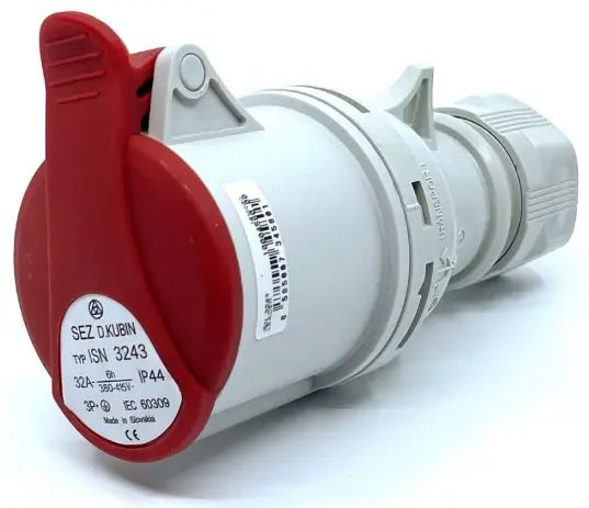 Розетка переносна ISN 3243 4р/32А, IP44(ISN 3243)