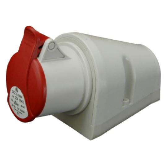 Розетка стаціонарна IZN 1643 4р/16А/3Р+N, IP44 SEZ(IZN 1643)