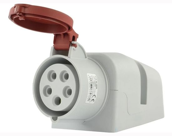 Розетка стаціонарна IZN 1653 (B.1036) 5р/16А, IP44 Pawbol(B.1036 (IZN 1653))
