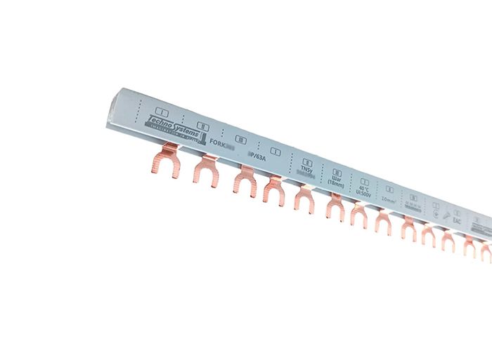 Шина FORK303 3P 63A 10мм2 54мод. 1м (вилка) TNSy(TNSy5502994)