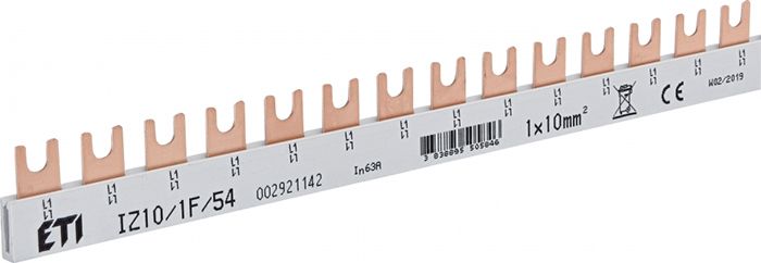 Шина IZ 10/1F/54 1p (1м) изолированная ETI(2921142)