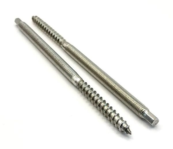 Гвинт-шуруп (Шпилька дворізьбова) М10*200 зовн. шестигранник, оцинков.