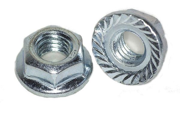 Гайка DN 6923 M10 оцинков. с насечками