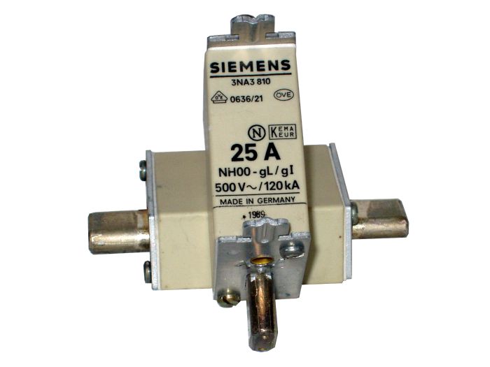 Запобіжник NН 00 25А SIEMENS