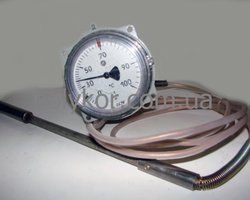 Термометр манометрический ТКП-100ЭК,  0 + 50 С 