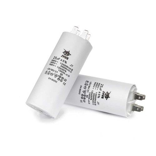 Конденсатор пусковой 25 mkF 400/450V EN60252 СВВ60, JYUL  клеммы