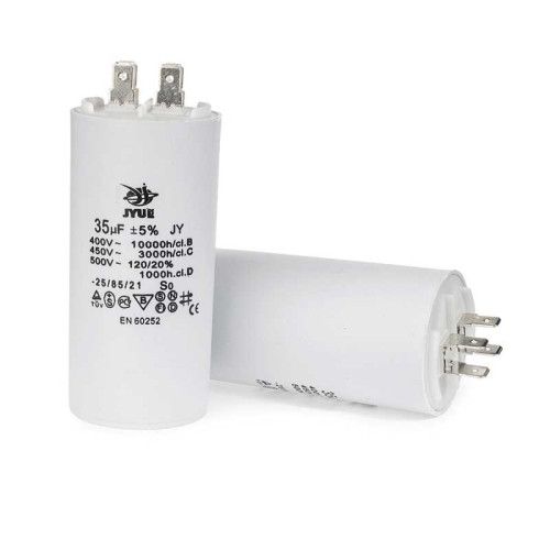 Конденсатор пусковой 35mkF 450V СВВ60  JYUL, клеммы